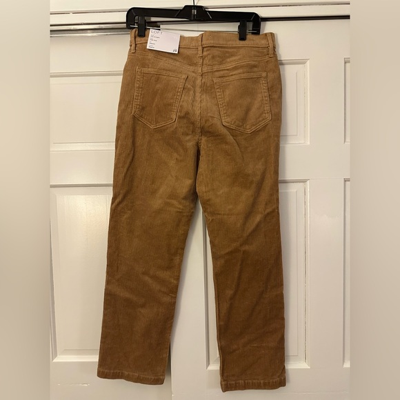 NWT LOFT Straight Camel Corduroy Pants - Size 29/8 - Picture 4 of 8